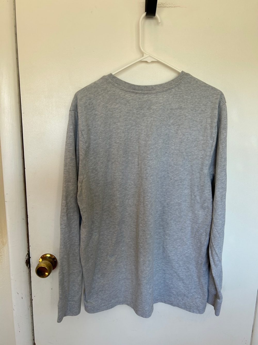 Hurley Grey Long Sleeve Size Large - Picture 4 of 4